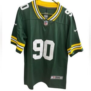 NWT-#90 Lukas Van Ness, Nike Home Game Jersey Size- Youth XXL